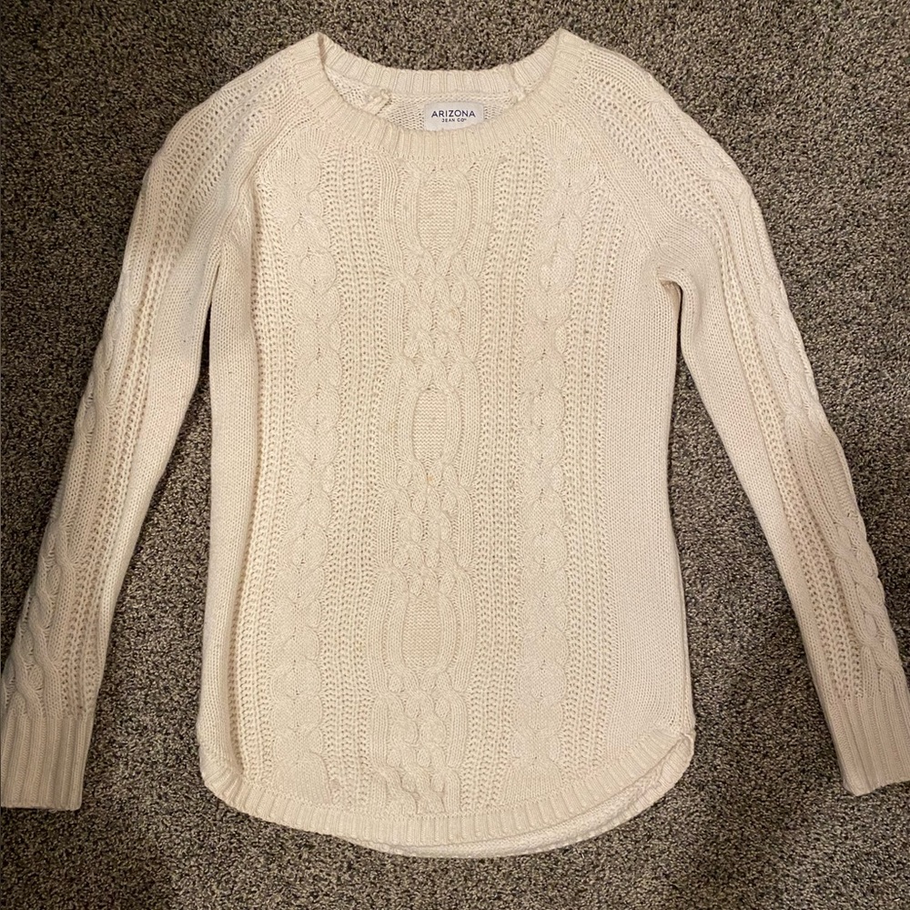 White sweater